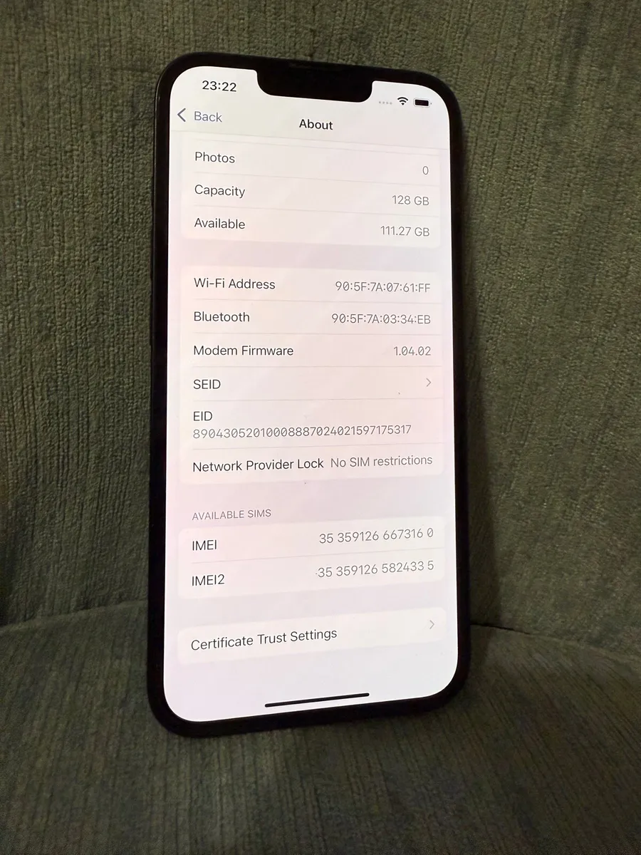 iPhone 16e 100% batt warranty till May 2026 - Image 2