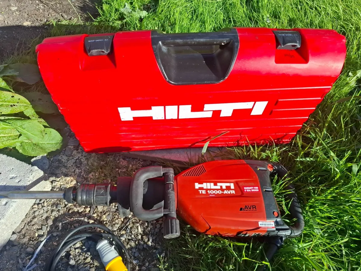 HILTI TE1000 AVR-warranty 6-months - Image 4