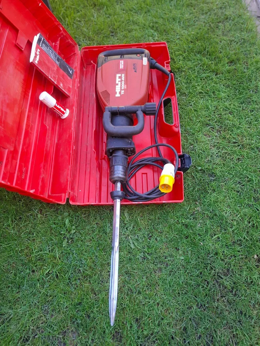 HILTI TE1000 AVR-warranty 6-months - Image 3