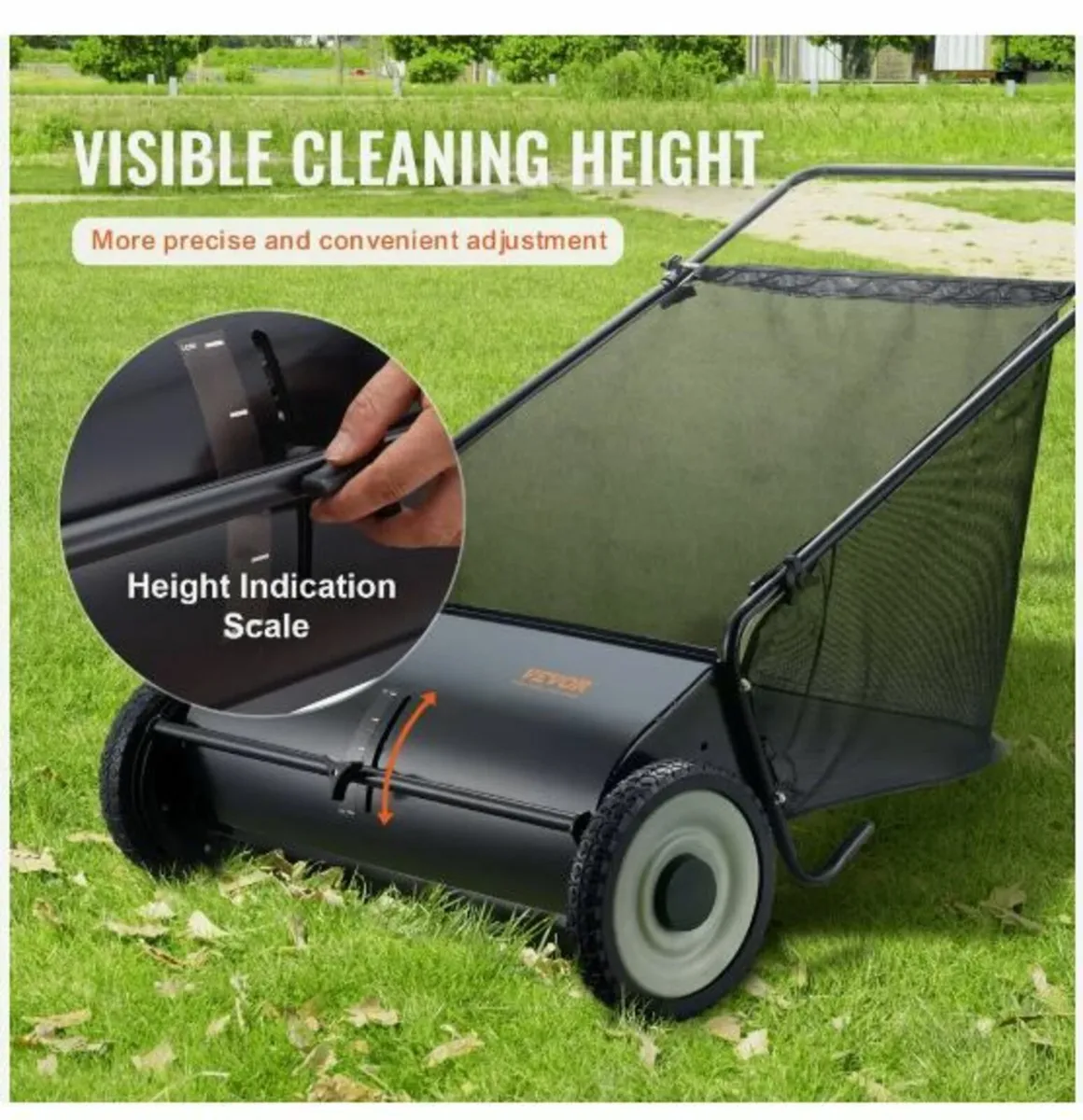 Push Lawn Sweeper - Image 4