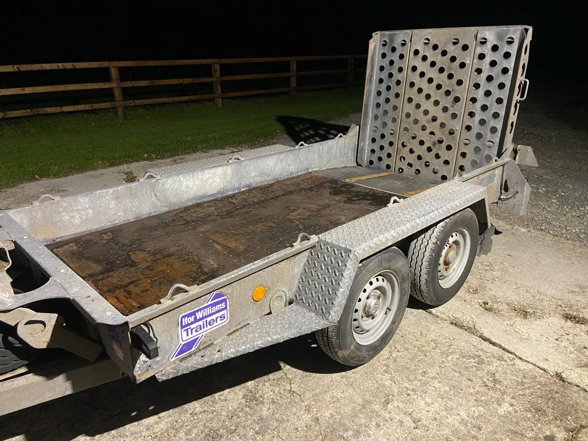 2021 Ifor Williams GH94BT plant trailer for sale - Image 2