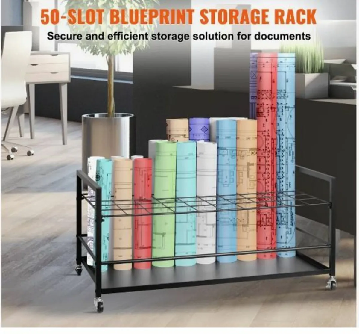 Blueprint Storage Rack, 50 Slots - Image 2