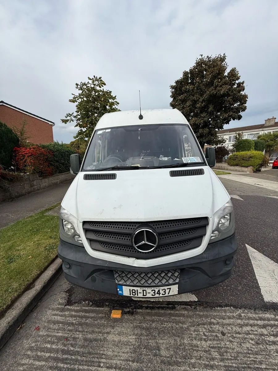 Mercedes Sprinter 2018 long wheel base high roof - Image 1