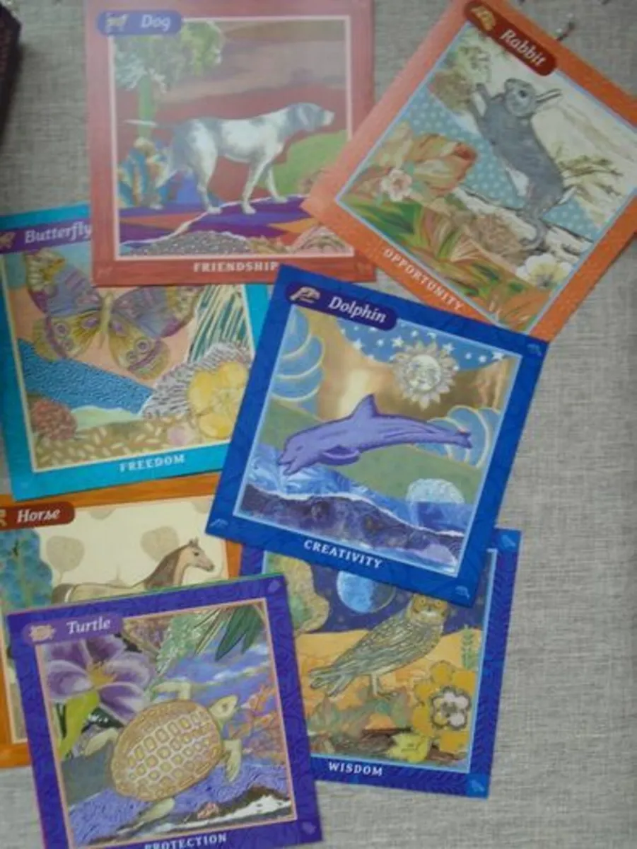 Animal Power meditation kit, Cards, Book, CD - Image 4