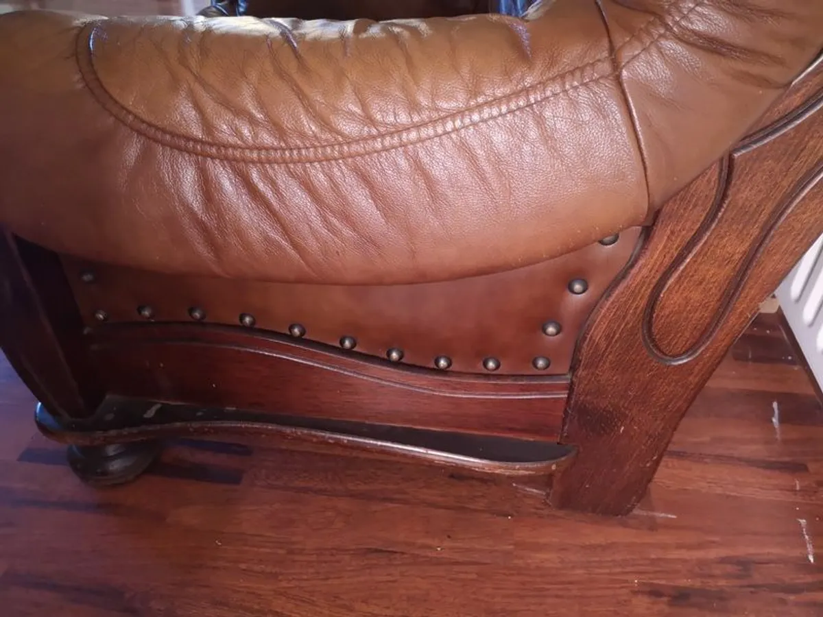 Leather Armchairs - Image 2