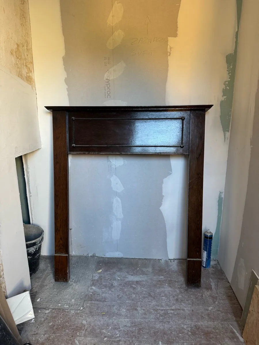 1950s fireplace - Image 1