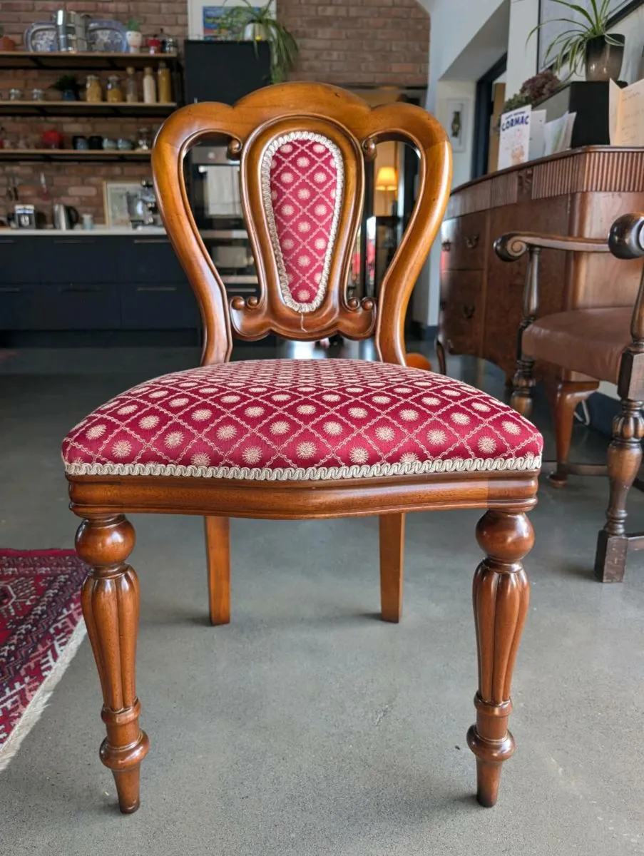 Balloon Back Dining Chairs - Image 4
