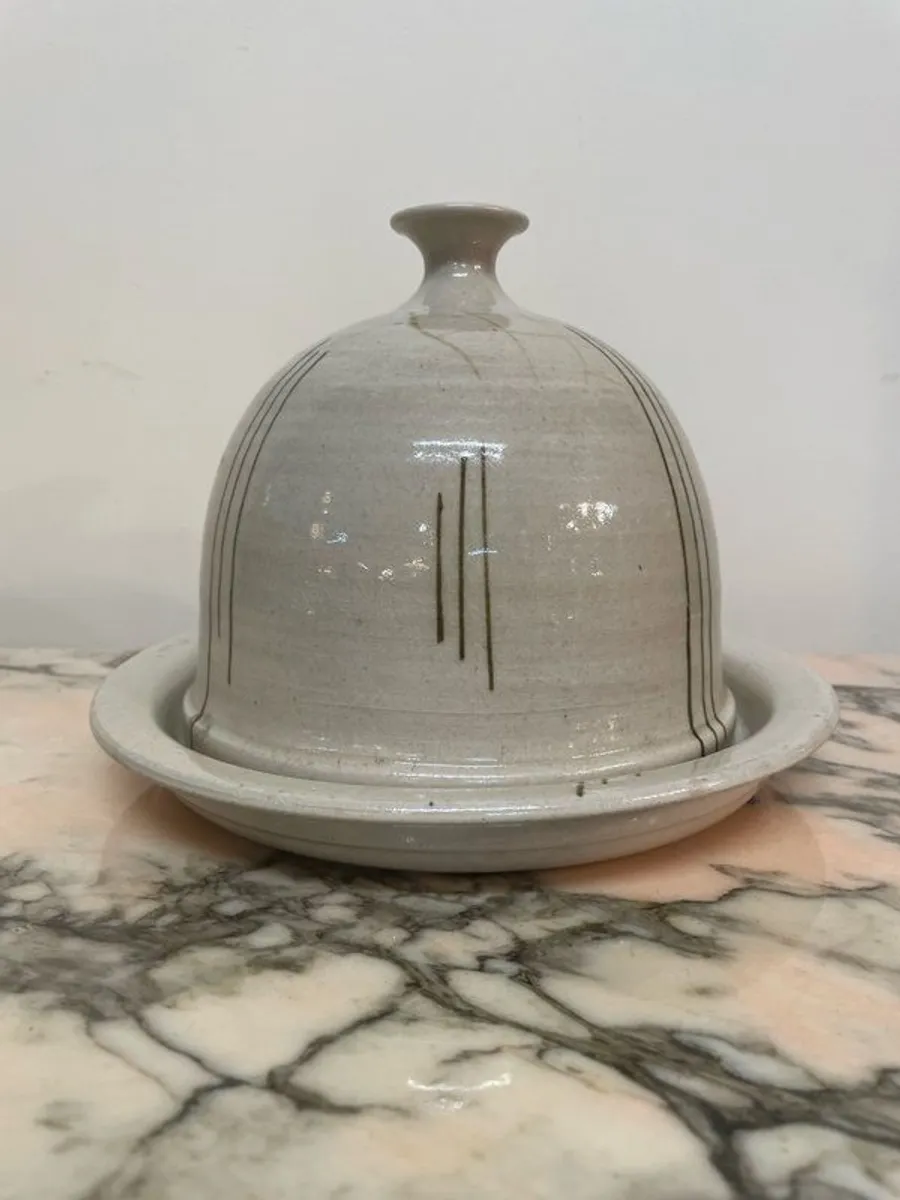 Vintage Ceramic Butter Dish - Image 1
