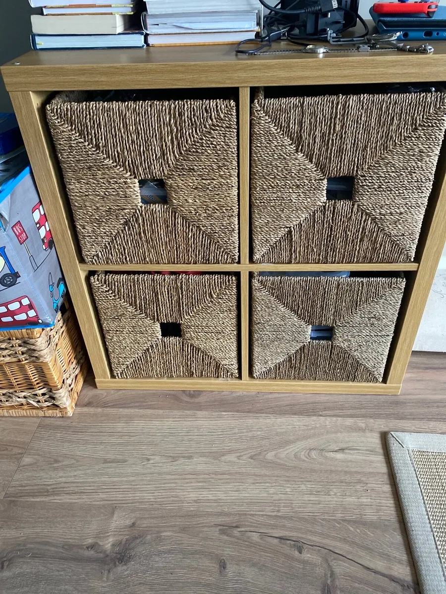 Storage baskets Table x 2 - Image 4