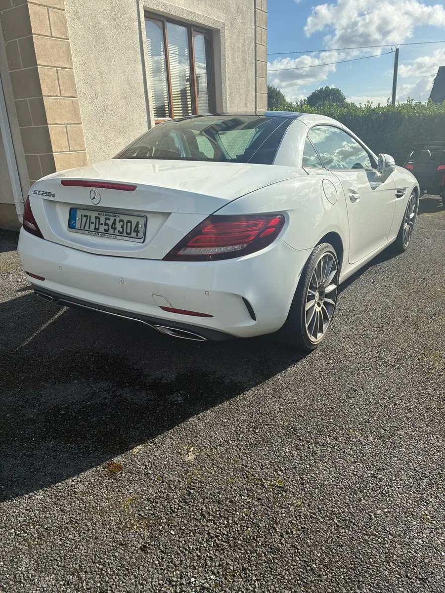 2017 Mercedes slc 250d AMG line convertible - Image 4