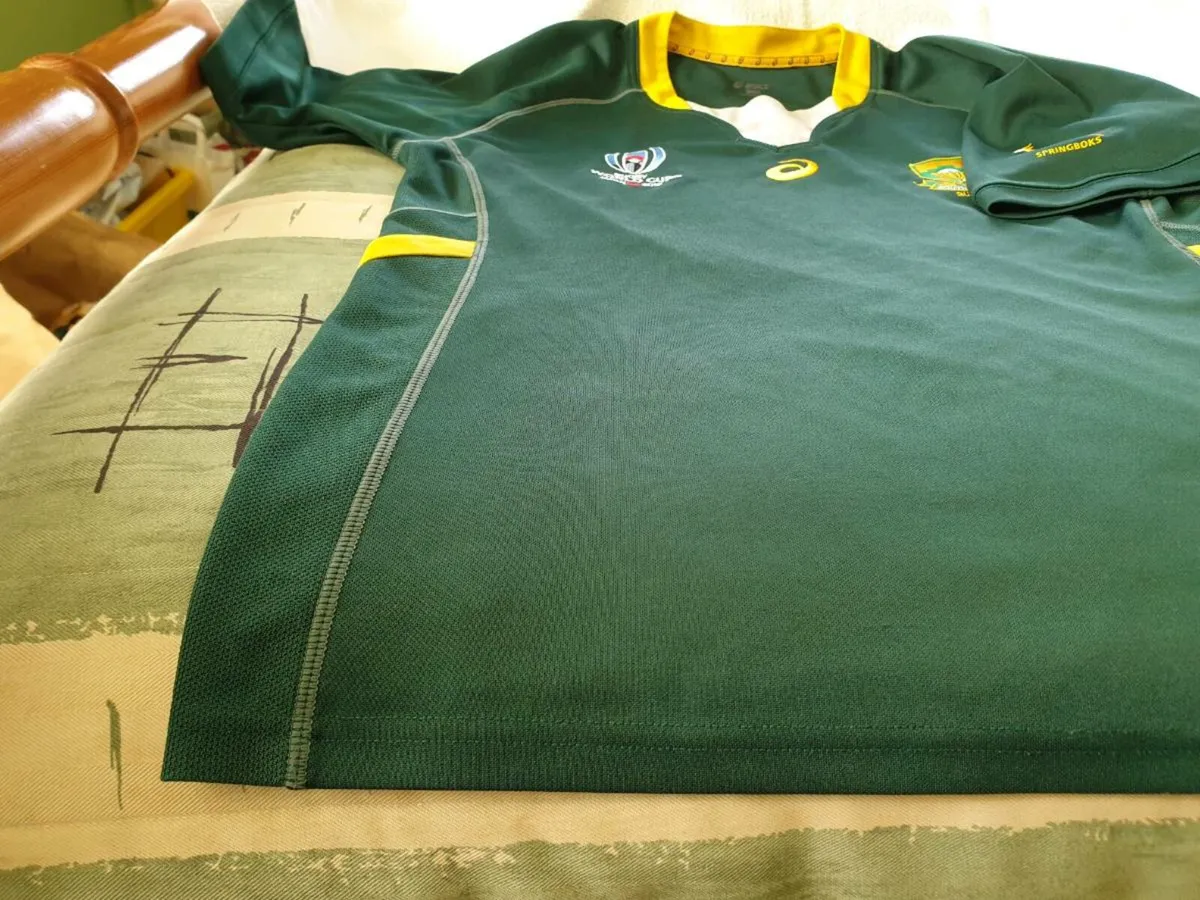 South Africa Rugby Union Home Jersey 2019 Medium - Image 4