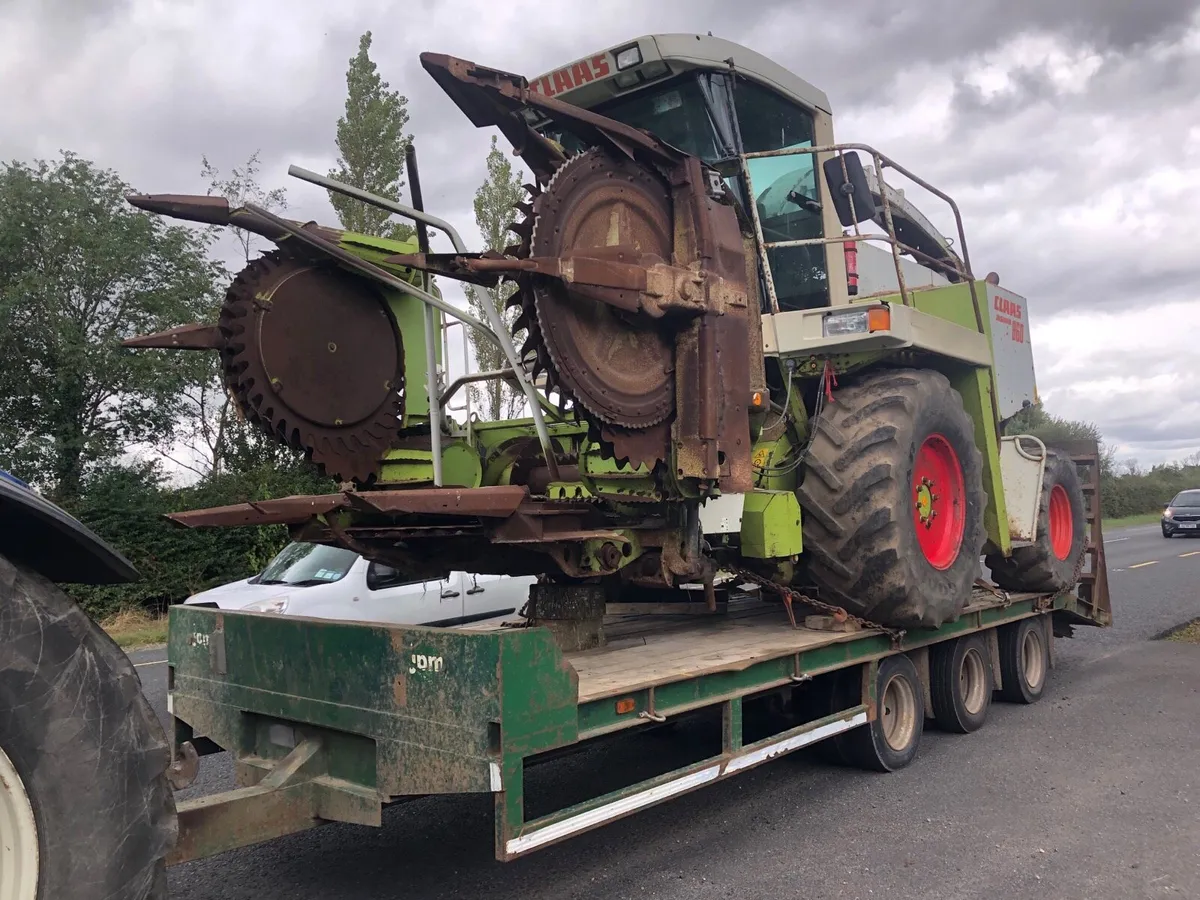 Maize header ru450 + Harvester spares