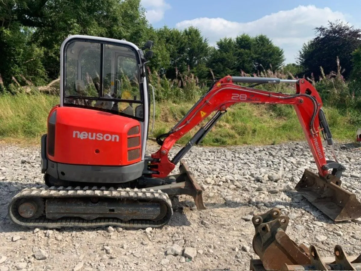 NEUSON 28z3 MINI DIGGER (3100 hrs) : 11018216 - Image 2