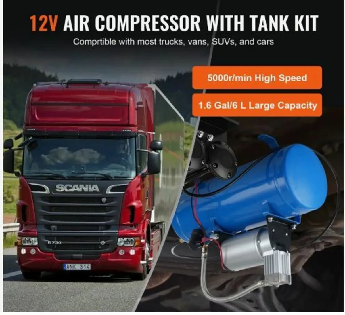 12V Air Compressor - Image 2