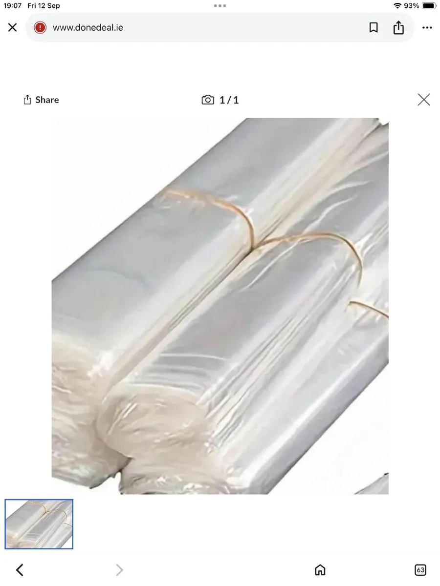 Plastic Kindling Bag – 14″x 26″