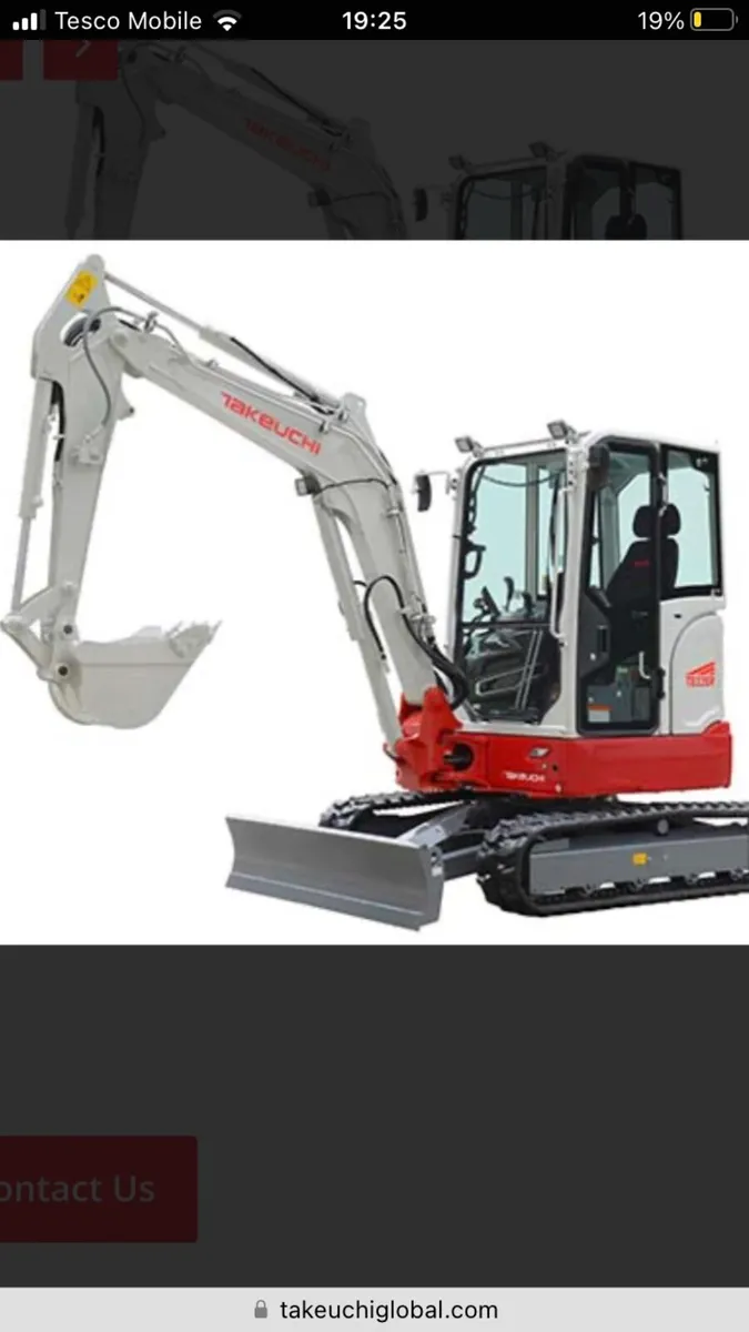Mini Digger Wanted