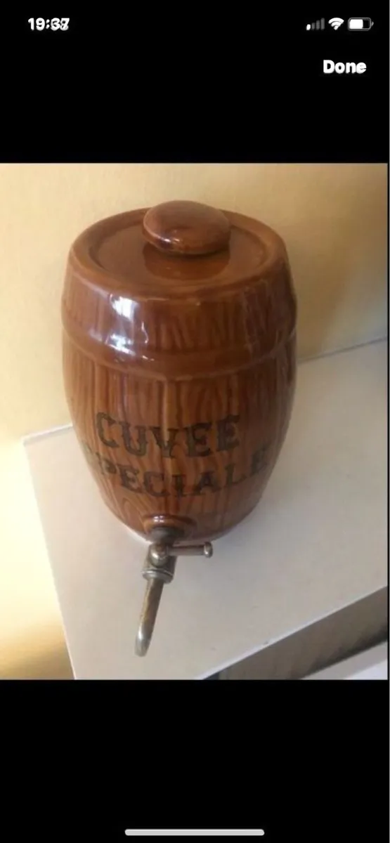 Ceramic Drinks Barrel - Image 2