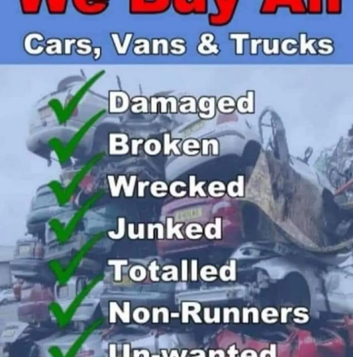 Cash for cars vans jeeps - Image 2