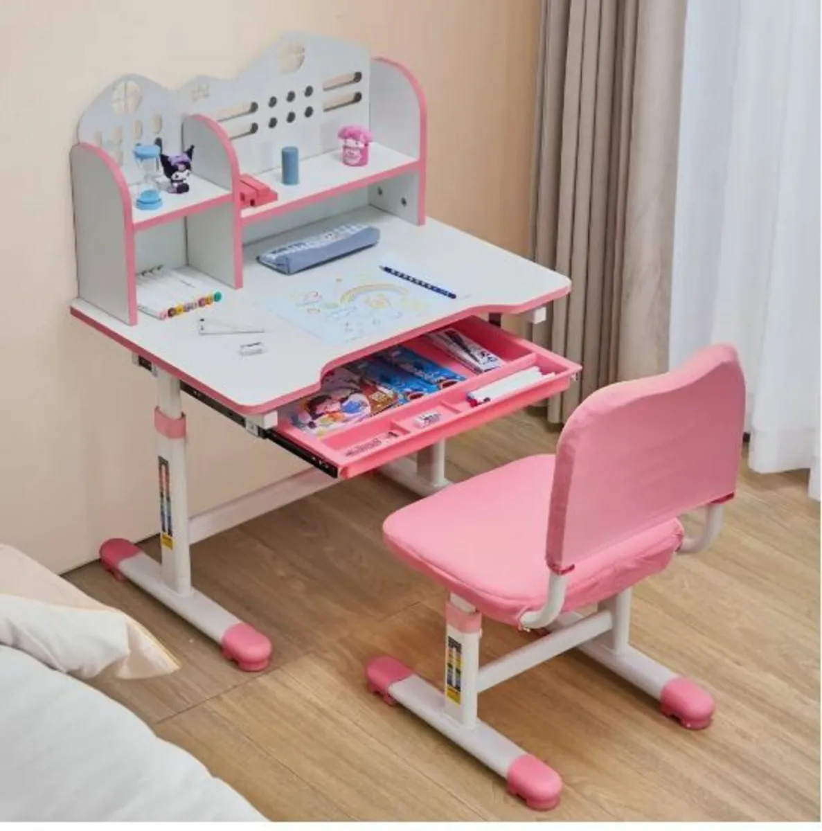 Kids Study Chair and Desk - Image 2