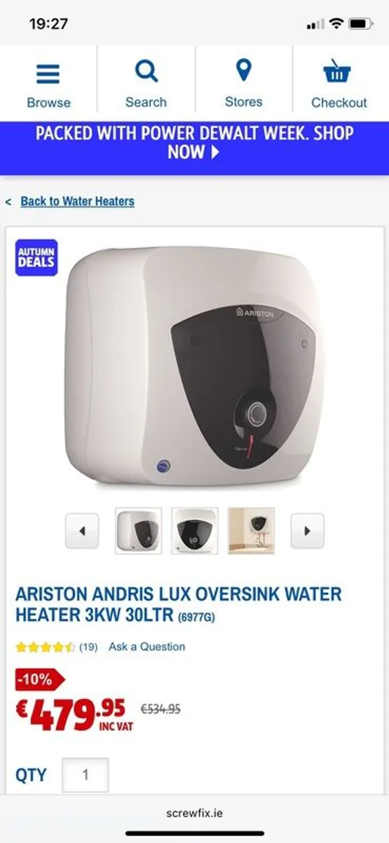 ariston water heater