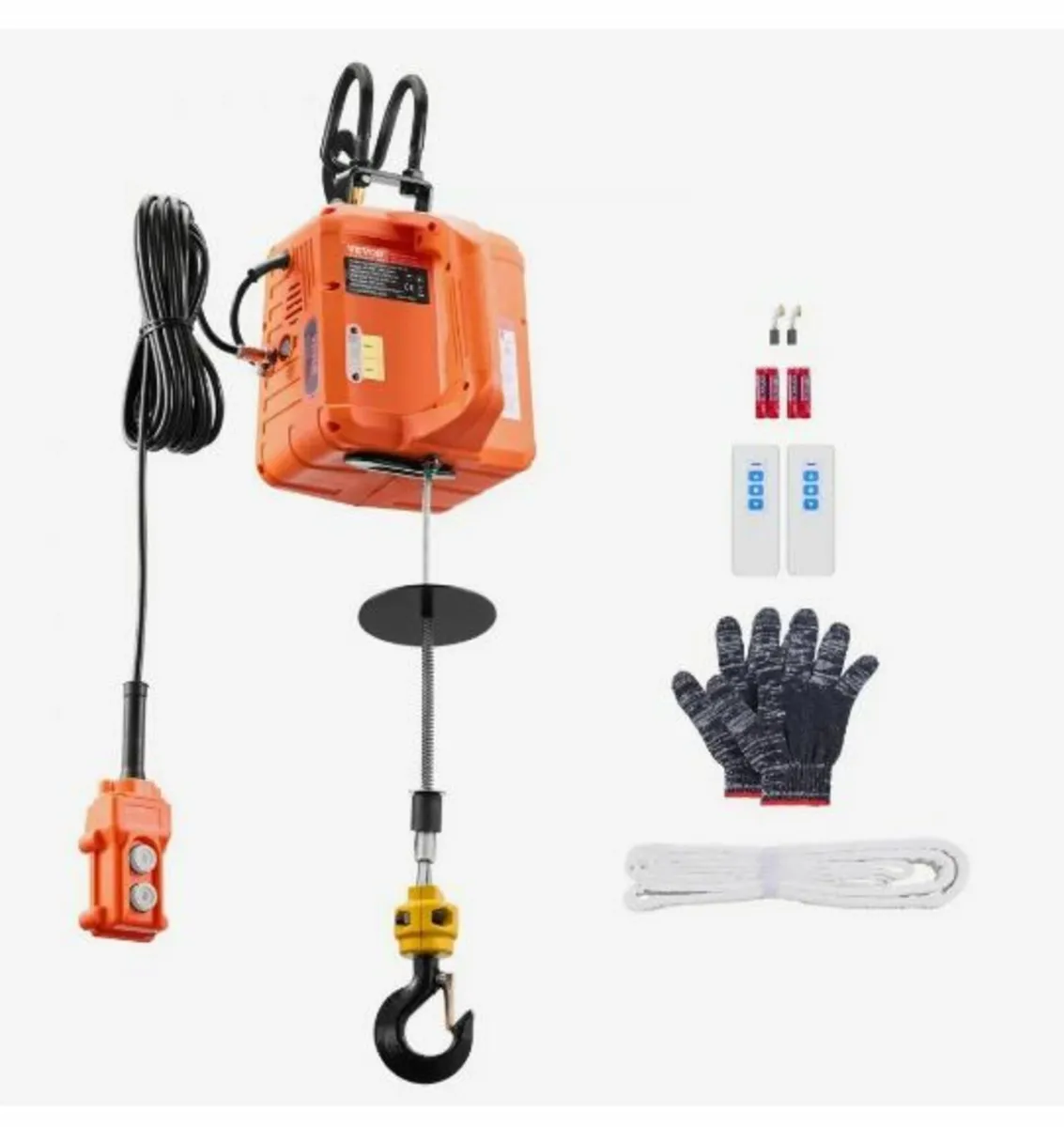 3-in-1 Portable Electric Hoist Winch - Image 2