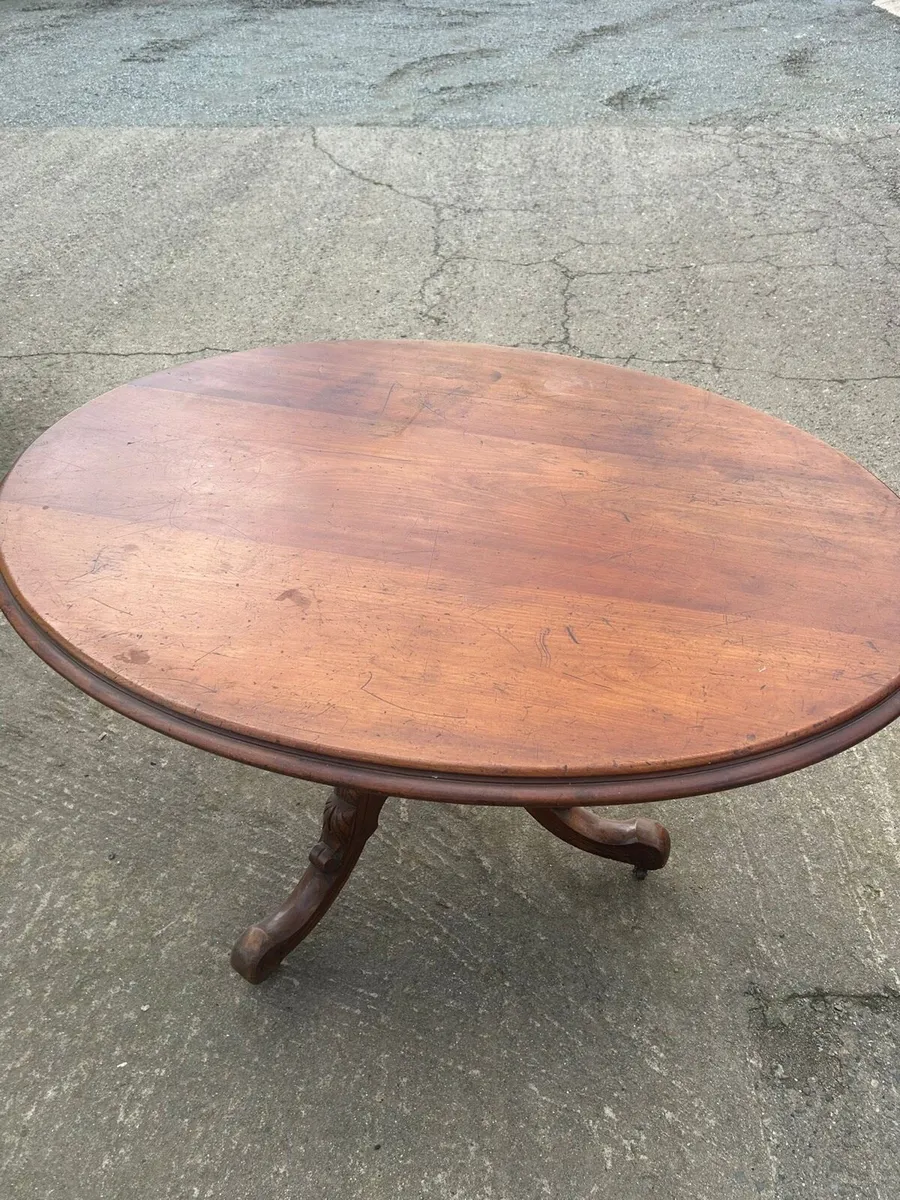 Oval Kitchen Dining table - Image 2