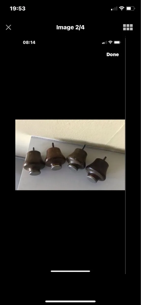 Vintage Timber Drawer Knobs (4) - Image 2