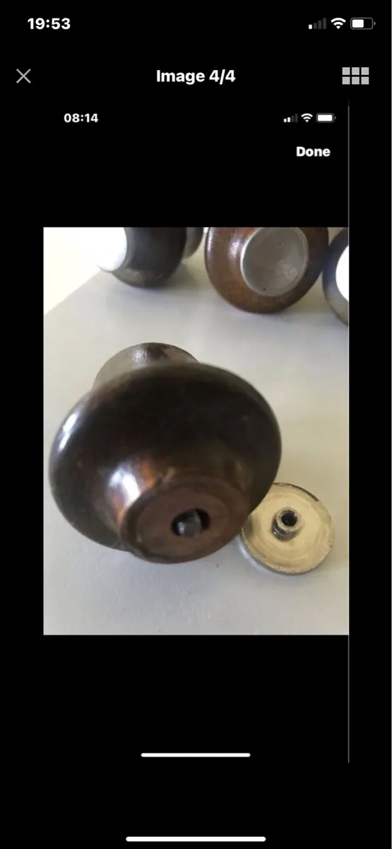 Vintage Timber Drawer Knobs (4) - Image 4