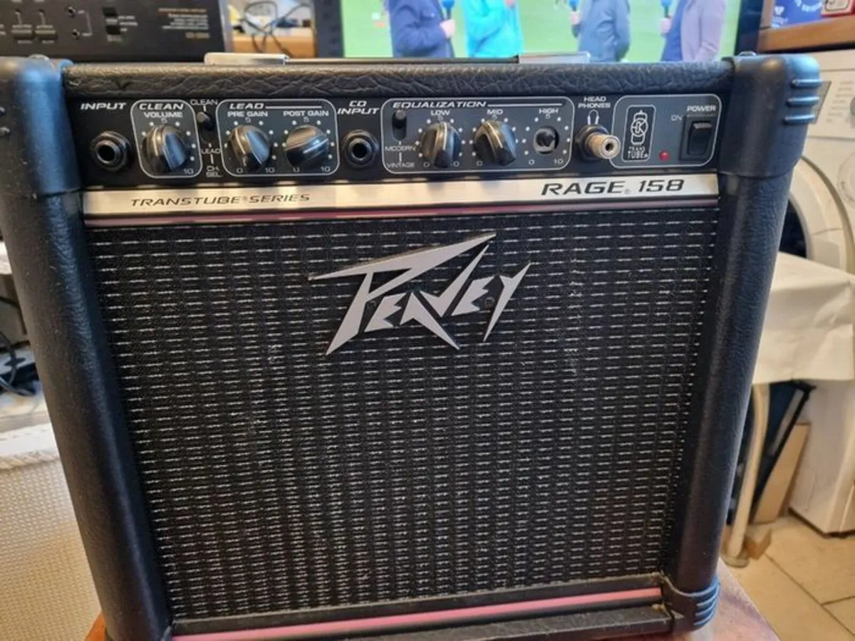Peavey Rage 158 Electric Guitar Amp Amplifier - Image 1