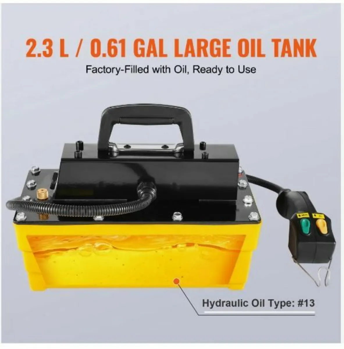 Air Hydraulic Pump Frame Machine Pump 10,000PSI - Image 3