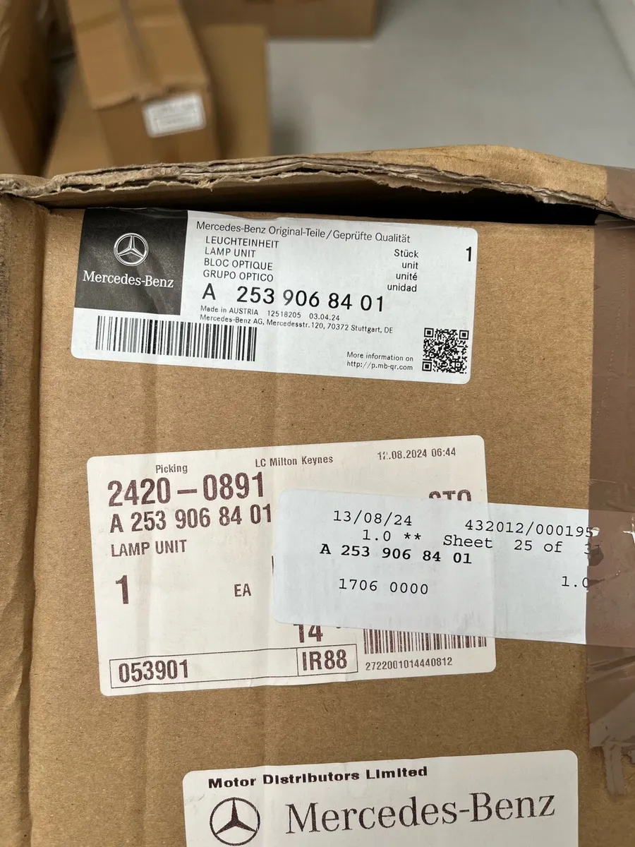 Mercedes Benz GLC Headlamp - Image 3