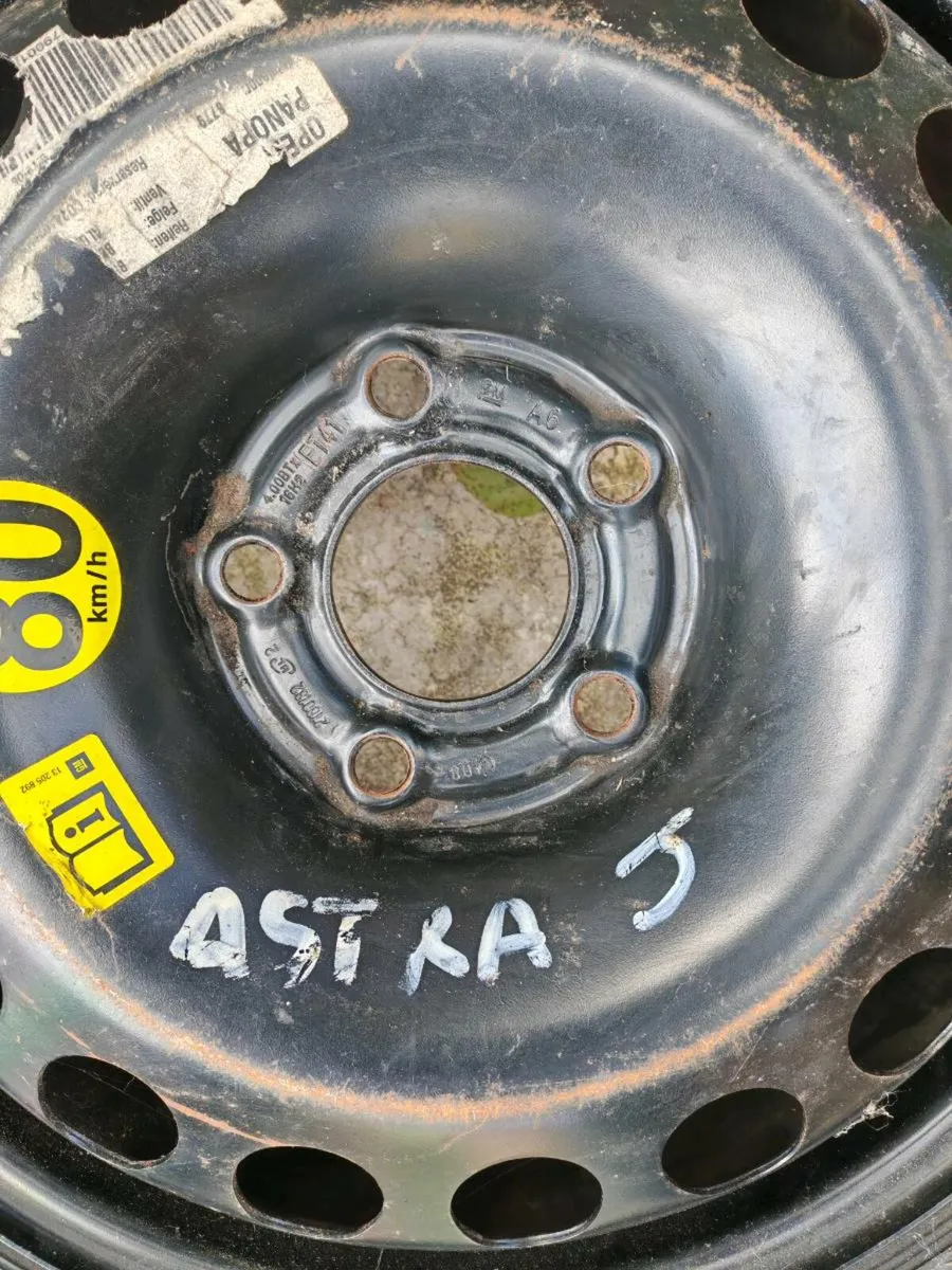 Opel / Vauxhall Space saver spare wheel - Image 1