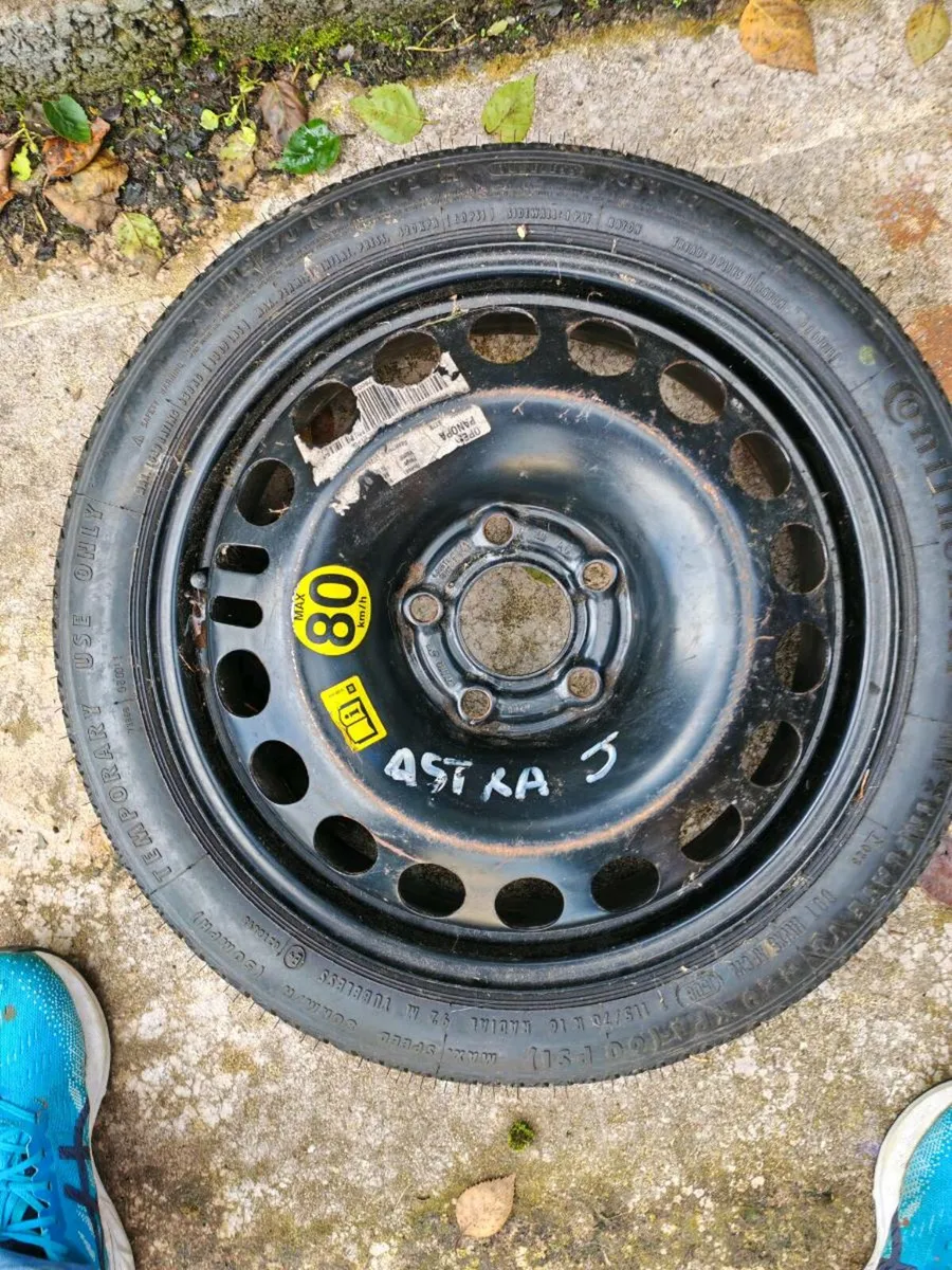 Opel / Vauxhall Space saver spare wheel - Image 4