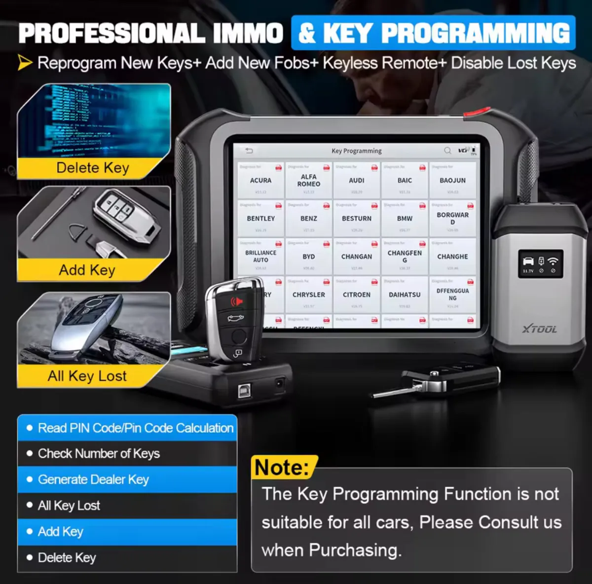 New top XTOOL D9S PRO D9SPRO diagnostic - Image 2