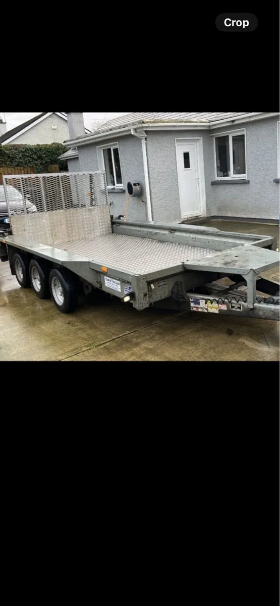 Hitachi rock hammer  plant trailer for sale - Image 1