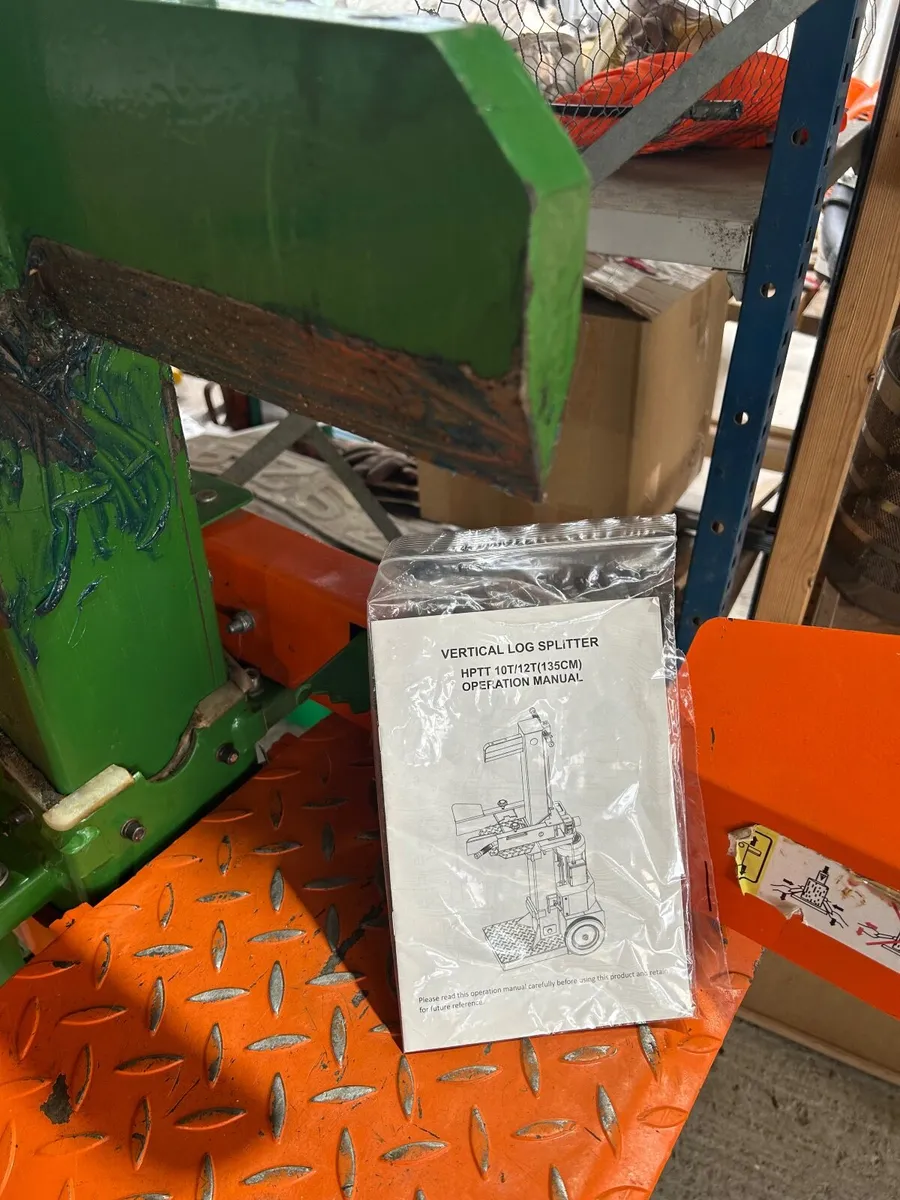 Log splitter     12 ton electric - Image 1