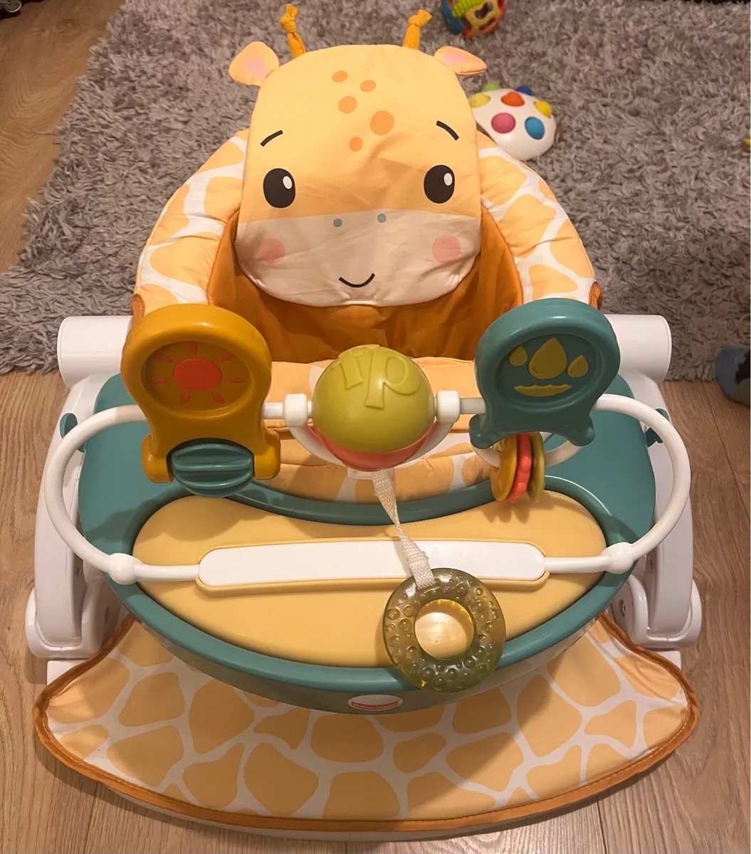 Fisher price giraffe sit me up - Image 1