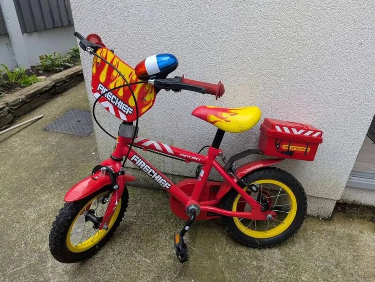 kids 'firechief' bike