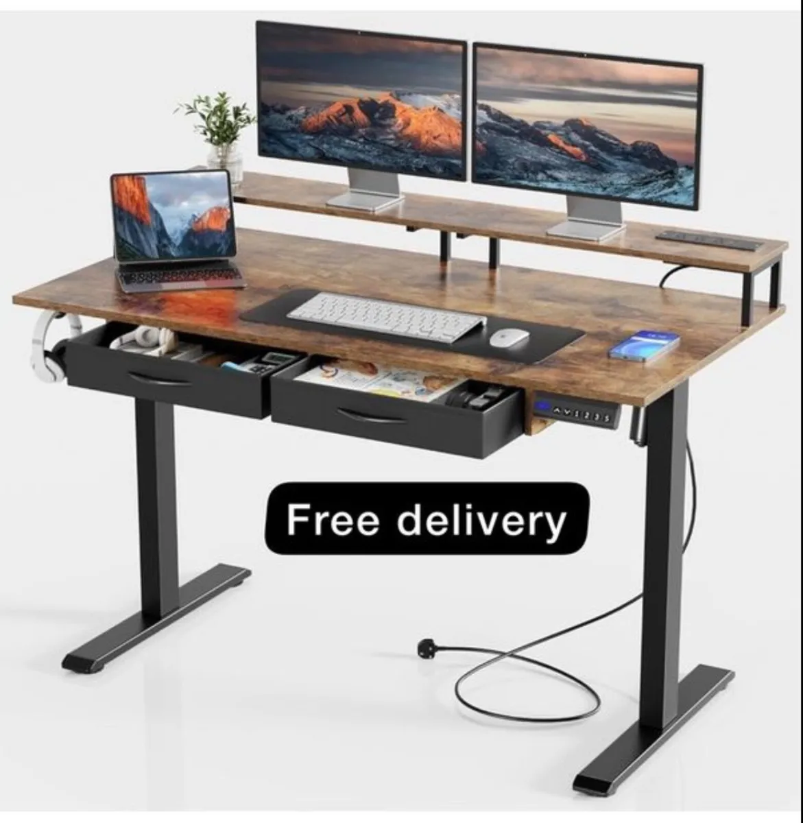 Standing Desk, Electric Height Adjustable Desk