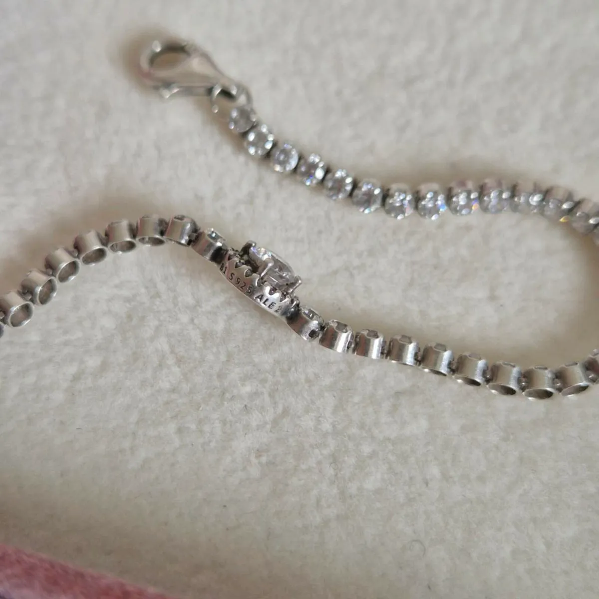 Pandora Tennis Bracelet excellent condition - Image 2