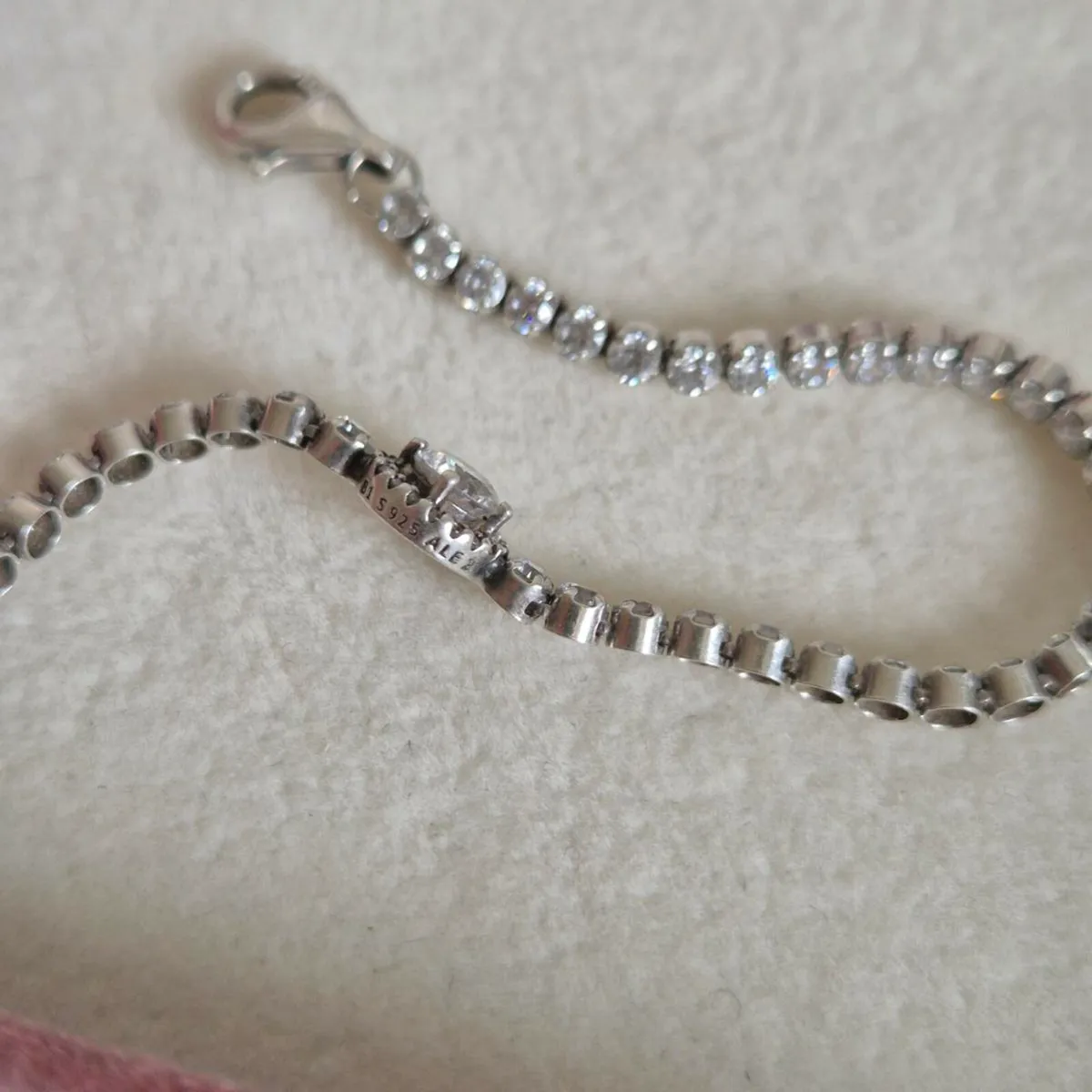 Pandora Tennis Bracelet excellent condition - Image 3