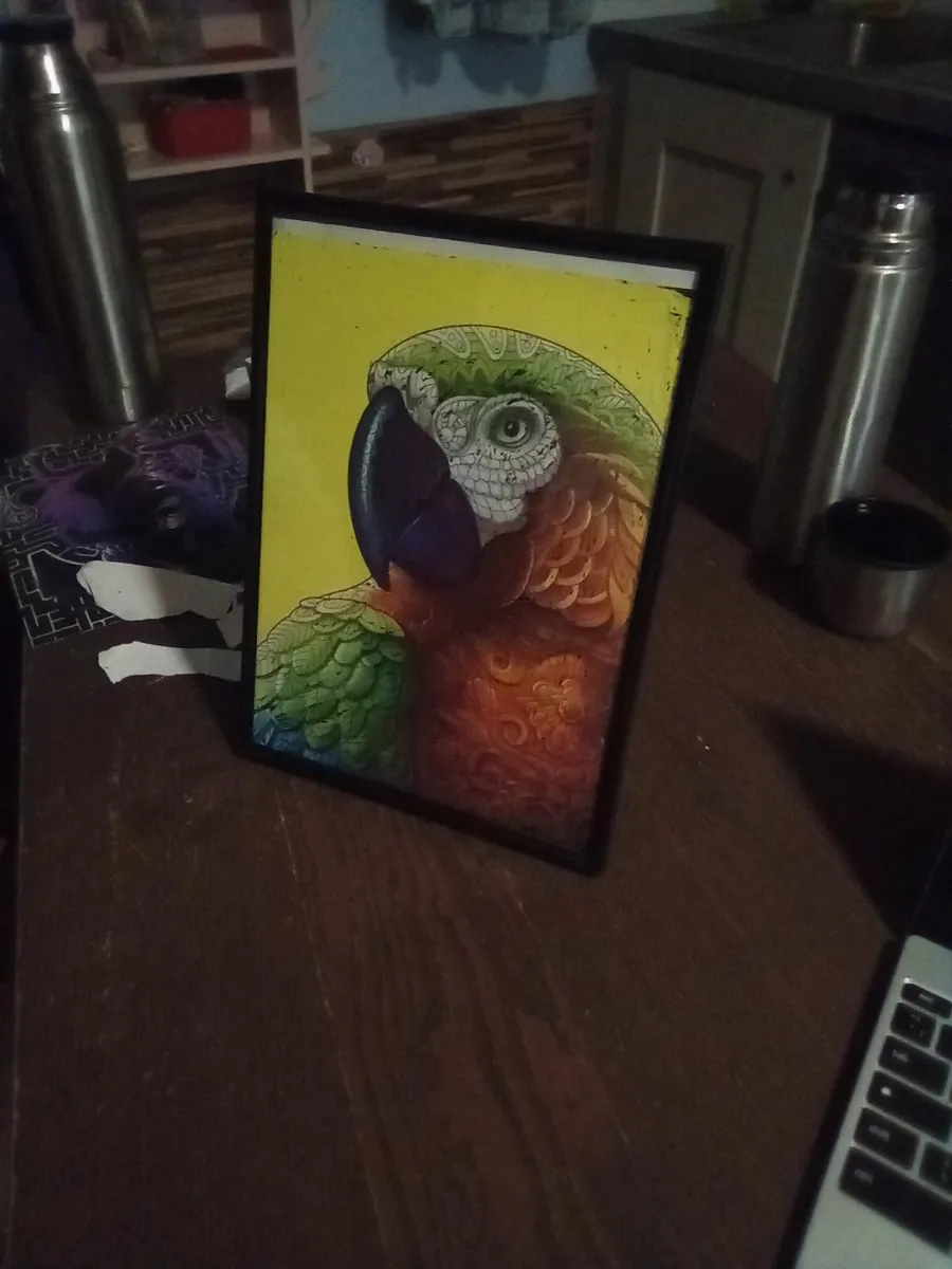 artwork of a parrot - Image 1