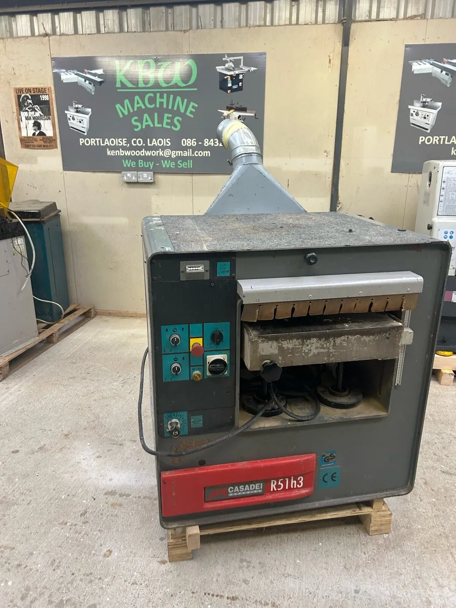 Casadei  20” thickness planer 8hp - Image 1