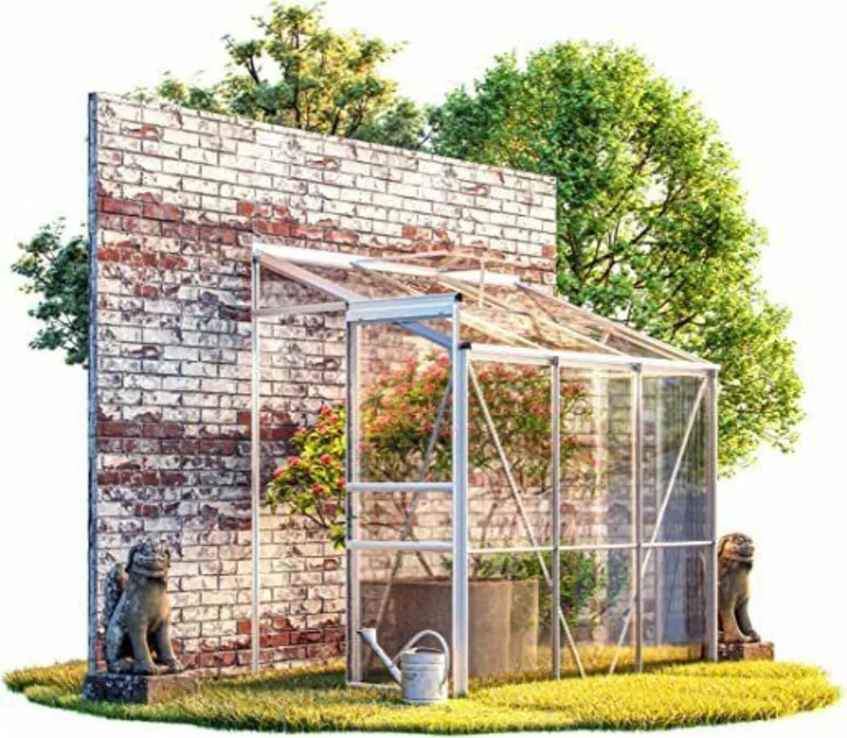 Aluminium Greenhouse 3.65 m3 - Image 4