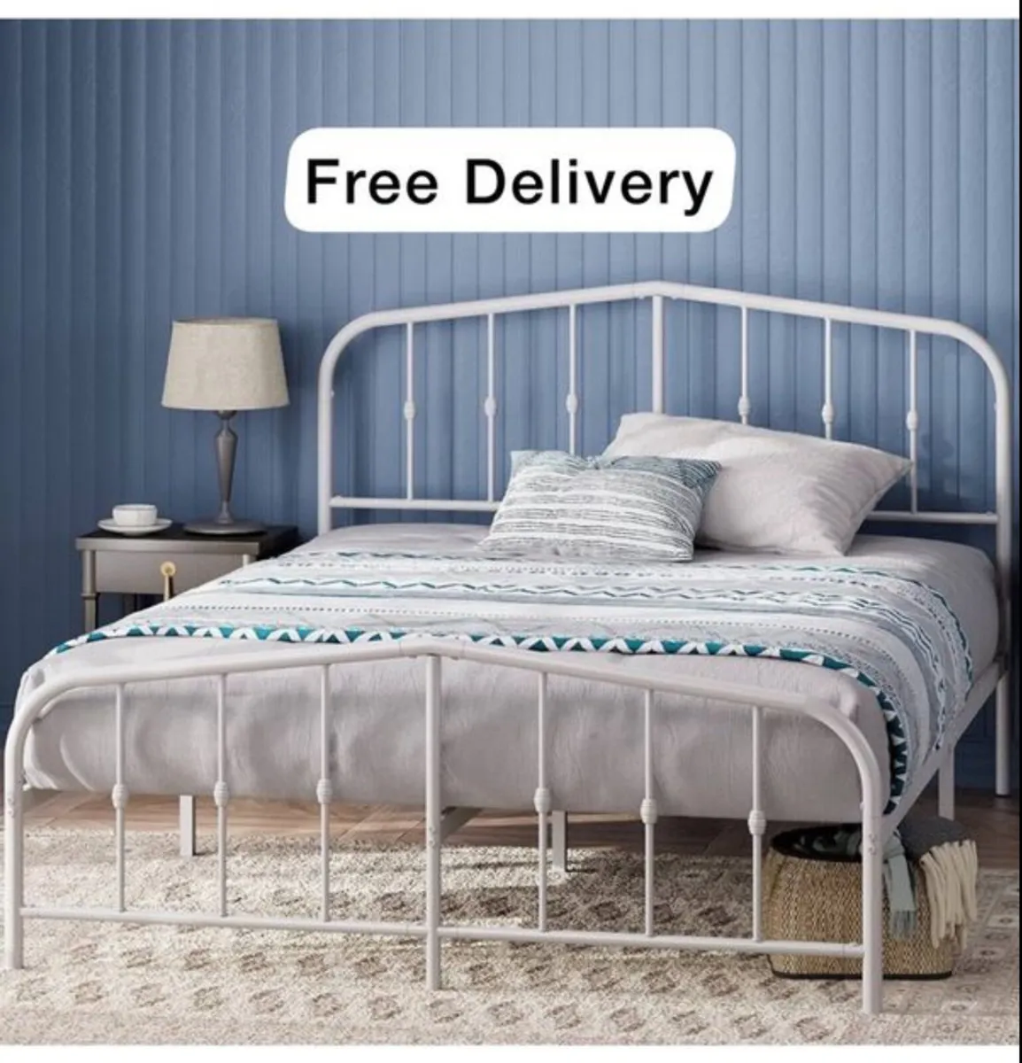 King Size Metal Bed Frame