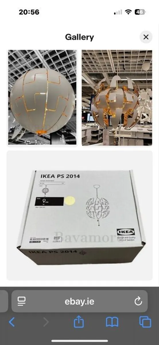 Ikea pendant light - Image 1