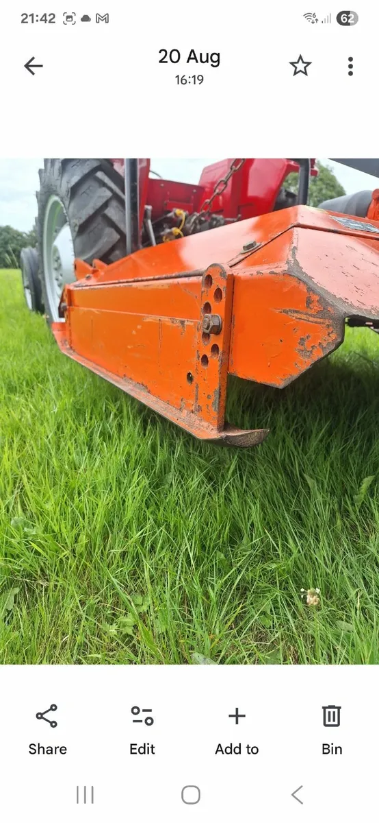 Grass topper mower, Perfect 6ft. - Image 4