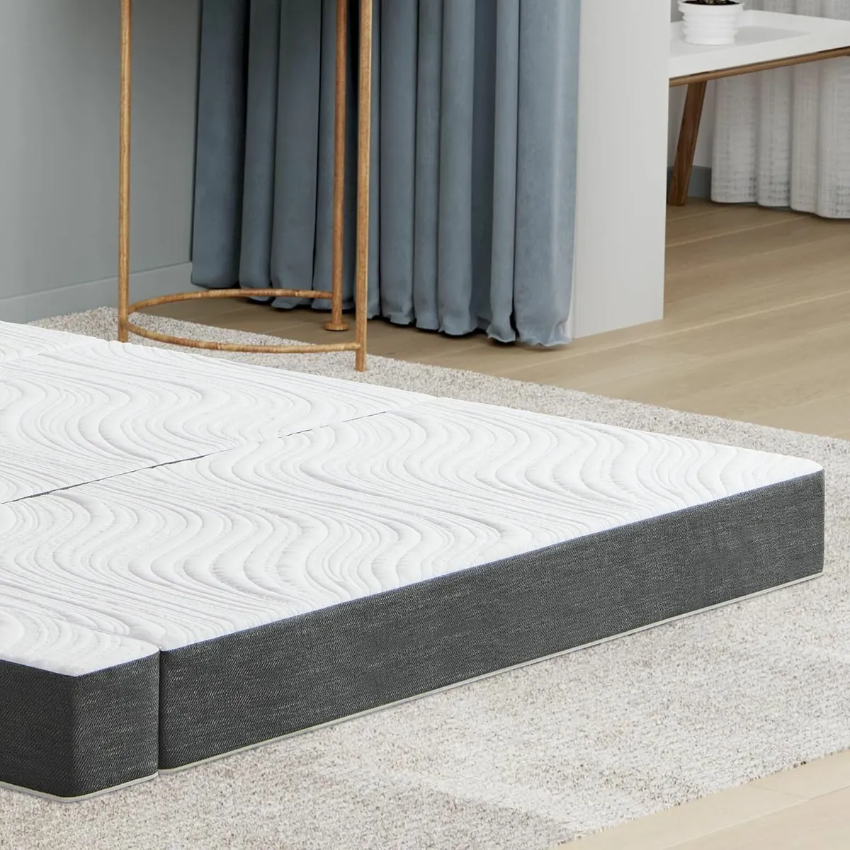 135x190x15 Double Foldable Memory Foam Mattress - Image 4