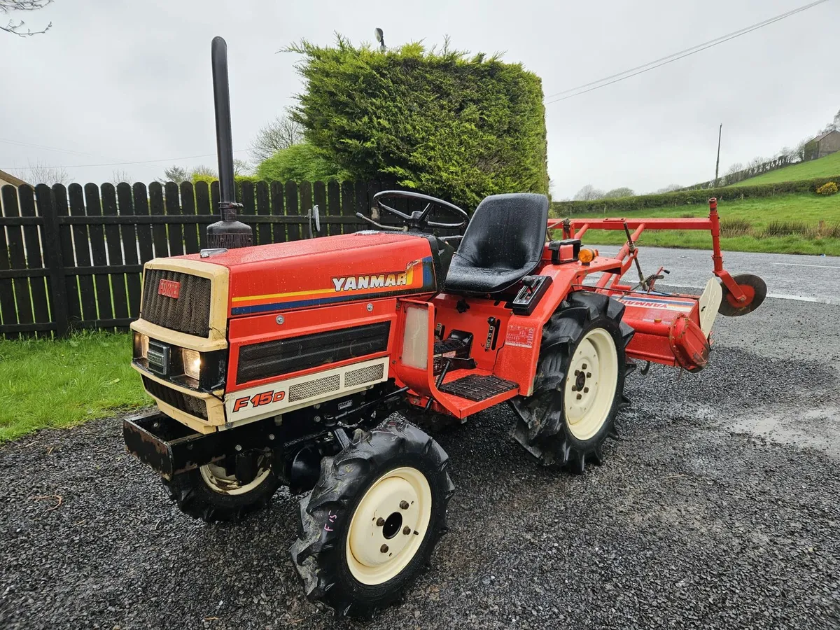 Yanmar F15d Compact Tractor - Image 1