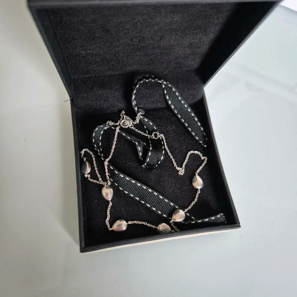 Links of london sterling silver pebble station Nk - Image 2
